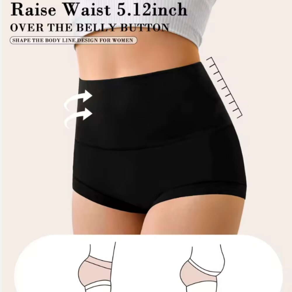 Smuthie High Waisted Sculpting Shapewear Shorts Tummy Control 1 Pack Free Gifts